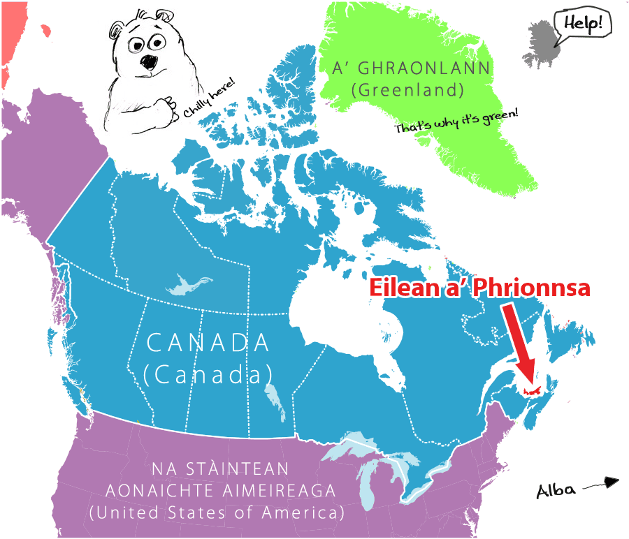 Map of Canada